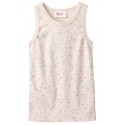 People Wear Organic - Bio Kinder Unterhemd mit Frühlingsblumen-Allover