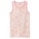 People Wear Organic - Bio Kinder Unterhemd mit Pferde-Allover