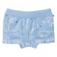 People Wear Organic - Bio Kinder Hipshorts Doppelpack mit Elefanten-Allover, blau