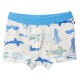 People Wear Organic - Bio Kinder Hipshorts Doppelpack mit Meerestiere-Allover/uni