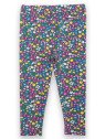 kite kids - Bio Kinder Leggings mit Blumen und Pilzen-Druck