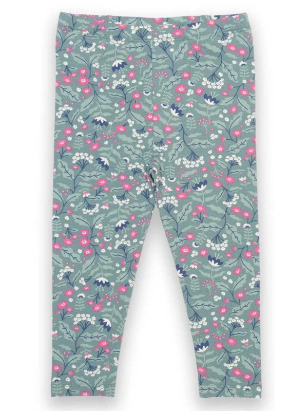 kite kids - Bio Kinder Leggings mit Waldblumen-Druck