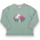 kite kids - Bio Kinder Sweatshirt mit Pony/Schweine-Applikation