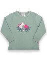 kite kids - Bio Kinder Sweatshirt mit Pony/Schweine-Applikation