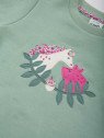 kite kids - Bio Kinder Sweatshirt mit Pony/Schweine-Applikation