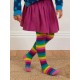 kite kids - Kinder Strumpfhose mit Regenbogen-Streifen