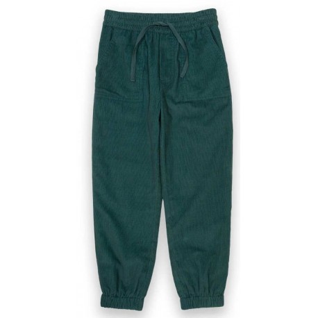 kite kids - Bio Kinder Cordhose, gefüttert, kieferngrün