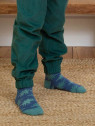 kite kids - Bio Kinder Strümpfe 3er Pack mit Dinosaurier/Punkten/Streifen-Motiv