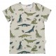 Walkiddy - Bio Kinder T-Shirt mit Krokodil-Allover