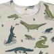 Walkiddy - Bio Kinder T-Shirt mit Krokodil-Allover