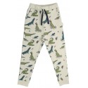 Walkiddy - Bio Kinder Sweathose mit Krokodil-Allover