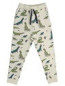 Walkiddy - Bio Kinder Sweathose mit Krokodil-Allover