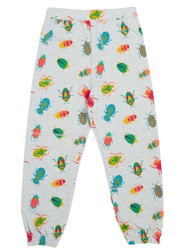 frugi - Bio Kinder Sweathose "Malpas" mit Käfer-Allover