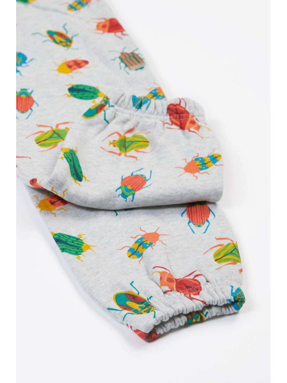frugi - Bio Kinder Sweathose "Malpas" mit Käfer-Allover