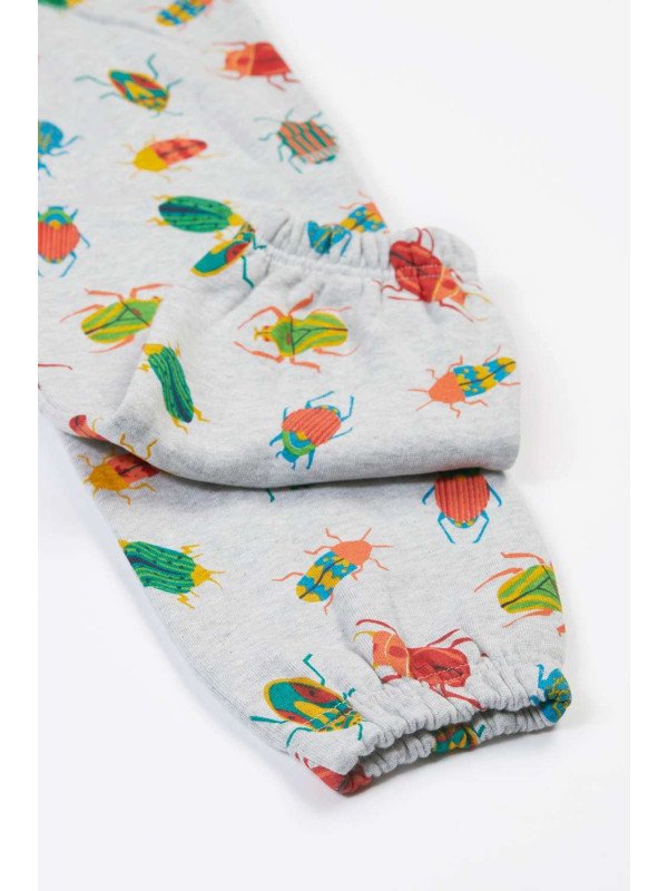 frugi - Bio Kinder Sweathose "Malpas" mit Käfer-Allover