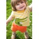 frugi - Bio Kinder Set "Easy on wrap around" T-Shirt und Shorts mit Krokodil-Applikation