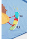 frugi - Bio Kinder T-Shirt "Avery" mit Huhn-Applikation