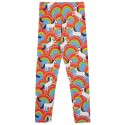 frugi - Bio Kinder Leggings "Leona" mit Regenbogen/Pferde-Allover