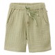 People Wear Organic - Bio Kinder Musselin Shorts mit Taschen, olivgrün