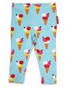 Toby tiger - Bio Kinder Leggings mit Eis-Allover