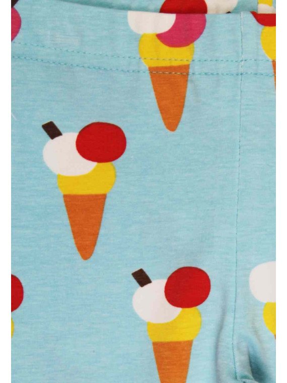 Toby tiger - Bio Kinder Leggings mit Eis-Allover