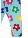 Toby tiger - Bio Kinder Leggings mit Blumen-Allover