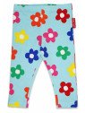 Toby tiger - Bio Kinder Leggings mit Blumen-Allover