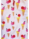 Toby tiger - Baby Schwimmanzug mit Eis-Allover, UPF 50+