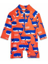 Toby tiger - Baby Schwimmanzug mit Wal-Allover, UPF 50+
