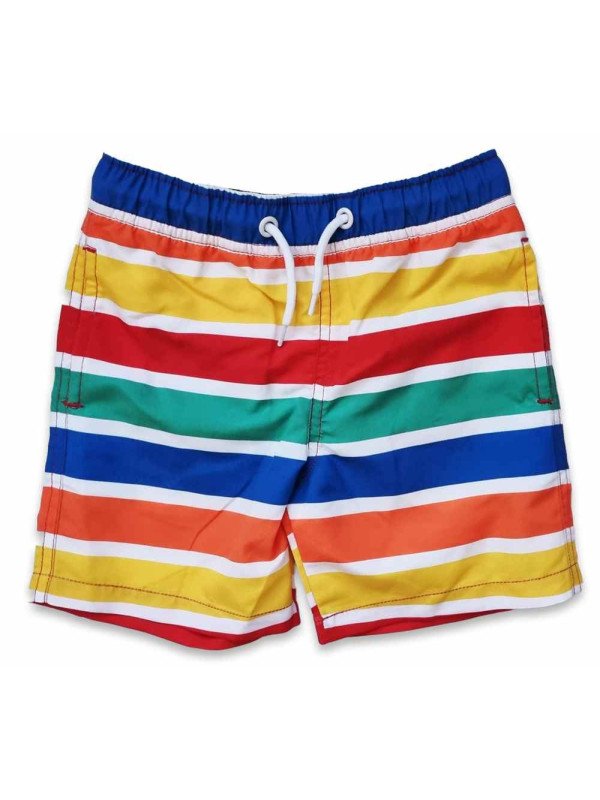 Toby tiger - Kinder Badeshorts mit Streifen, UPF 50+