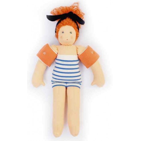 Nanchen Natur - Bio Schmusepuppe "Lia" 38cm