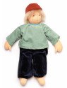 Nanchen Natur - Bio Schmusepuppe "Pepe" 38cm