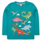 frugi - Bio Kinder Langarmshirt "FRUGI-Adventure" mit Dinosaurier-Applikation