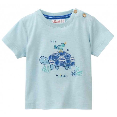 People Wear Organic - Bio Baby T-Shirt mit Schildkröten-Druck