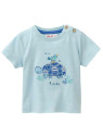 People Wear Organic - Bio Baby T-Shirt mit Schildkröten-Druck