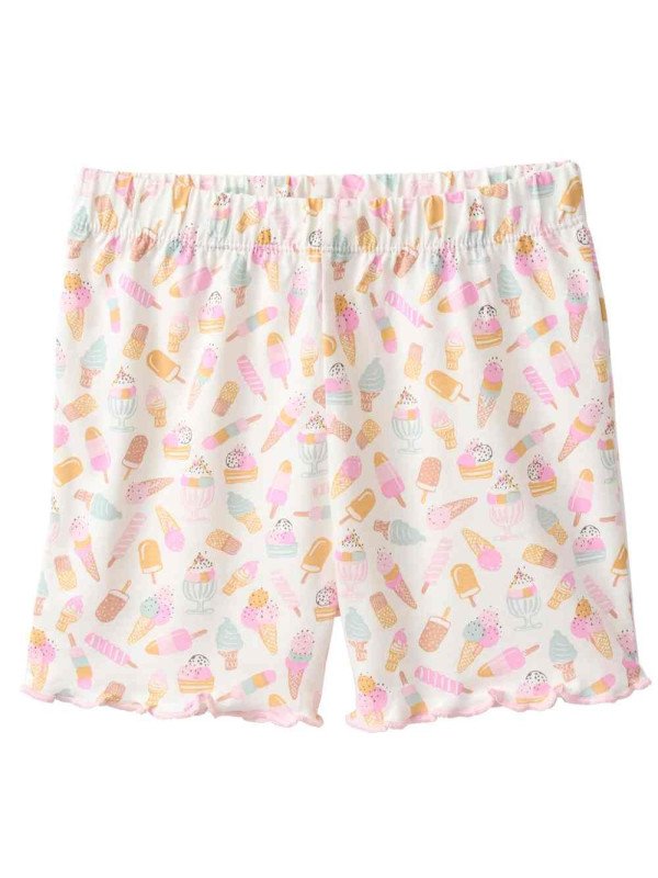 People Wear Organic - Bio Kinder Schlafanzug kurz mit Eis-Druck