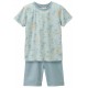 People Wear Organic - Bio Kinder Schlafanzug kurz mit Surfer-Druck