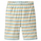 People Wear Organic - Bio Kinder Schlafanzug kurz mit Surfer-Druck und Streifen