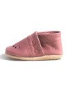 Wilde 10  - Bio Baby Lederschuhe "My first summer", altrose
