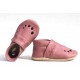 Wilde 10 - Bio Baby Lederschuhe "My first summer", altrose