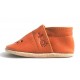 Wilde 10 - Bio Baby Lederschuhe "My first summer", calvados