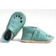 Wilde 10 - Bio Baby Lederschuhe "My first summer", distel