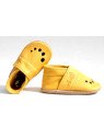 Wilde 10  - Bio Baby Lederschuhe "My first summer", honey