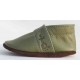 Wilde 10 - Bio Baby Lederschuhe "Brownie mit Branding", olive