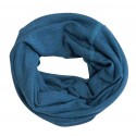 PICKAPOOH - Bio Kinder Schlauchschal "PICKAPOOH-Strunzl", Wolle/Seide, türkis