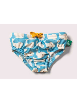 Little Green Radicals - Baby Schwimmwindel mit Wal-Allover, UPF 50+