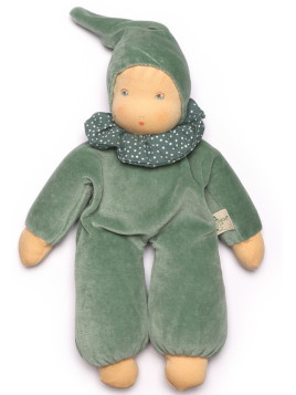 Nanchen Natur - Bio Baby Nani 30cm, mint