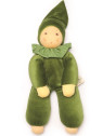 Nanchen Natur - Bio Baby Schmusepuppe "Nani" 30cm, mint