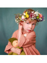 Nanchen Natur - Bio Baby Schmusepuppe "Nani" 30cm, mint