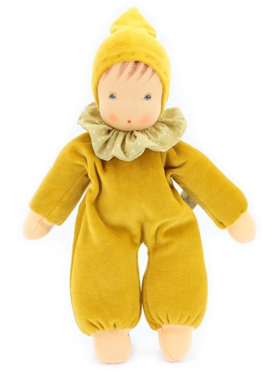 Nanchen Natur - Bio Baby Schmusepuppe "Nani" 30cm, zedernholz